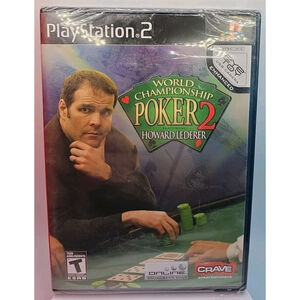 World Championship Poker 2 (Sony PlayStation 2) PS2 New Sealed Howard Lederer